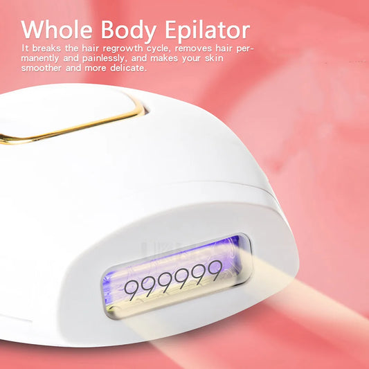 IPL device in use