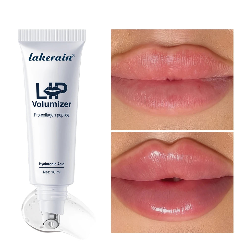 Hyaluronic lip plumping oil applicator