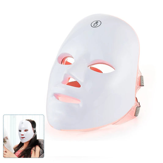 Cordless LED light therapy device