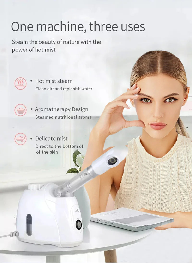 Ozone facial steamer detail