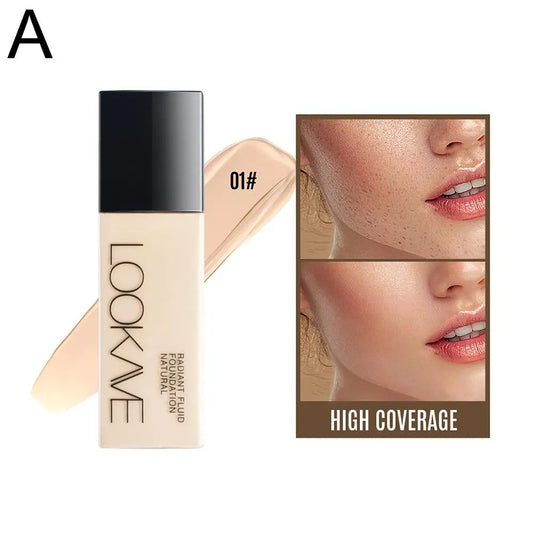 Foundation shade swatches