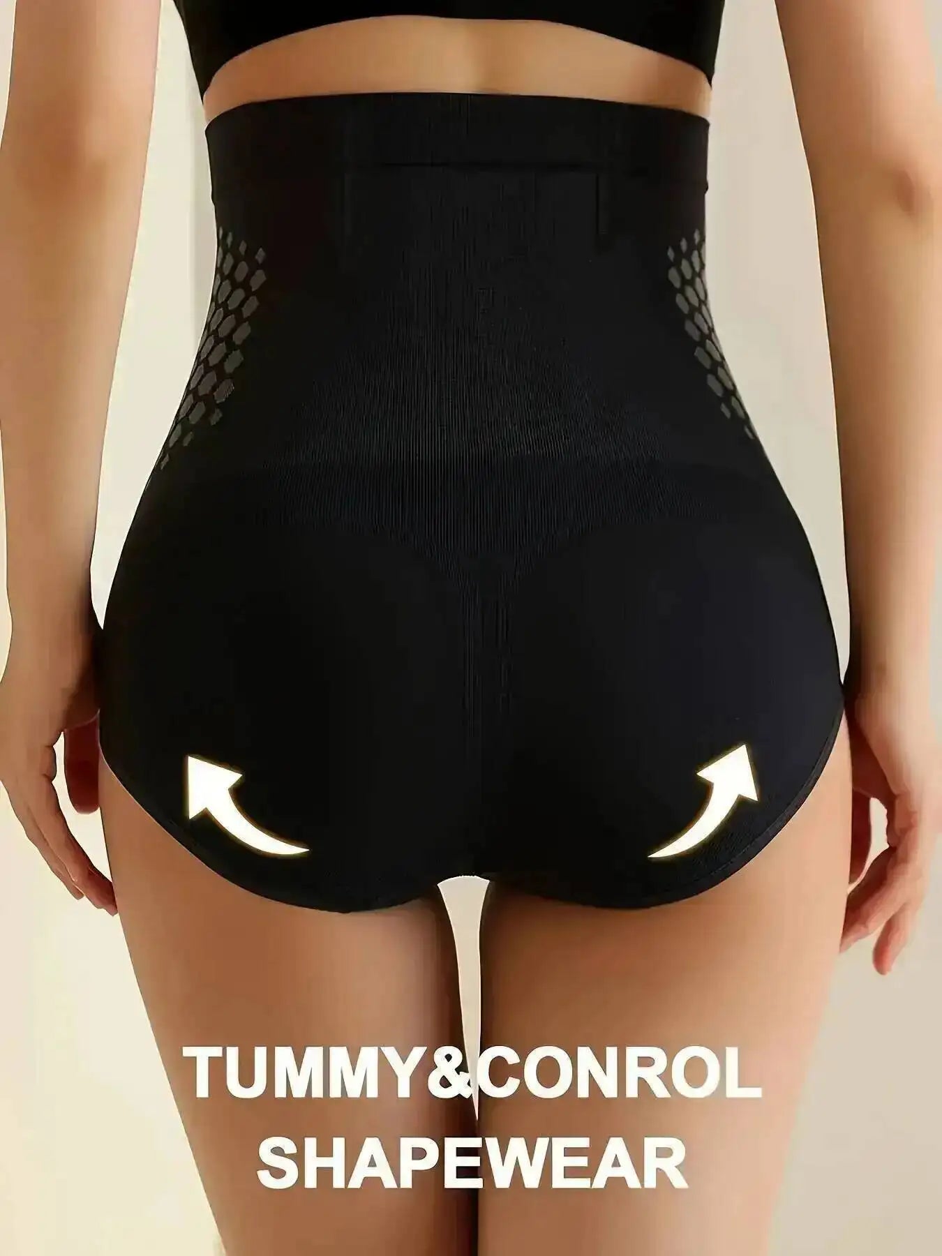 Sculpting shorts rear view