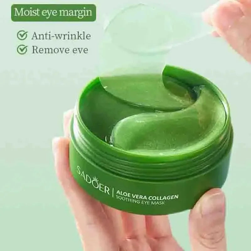 Eye masks in use