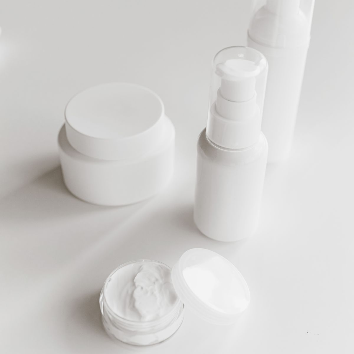 Lorovea Gentle Enzyme Cleanser bottles on a white surface