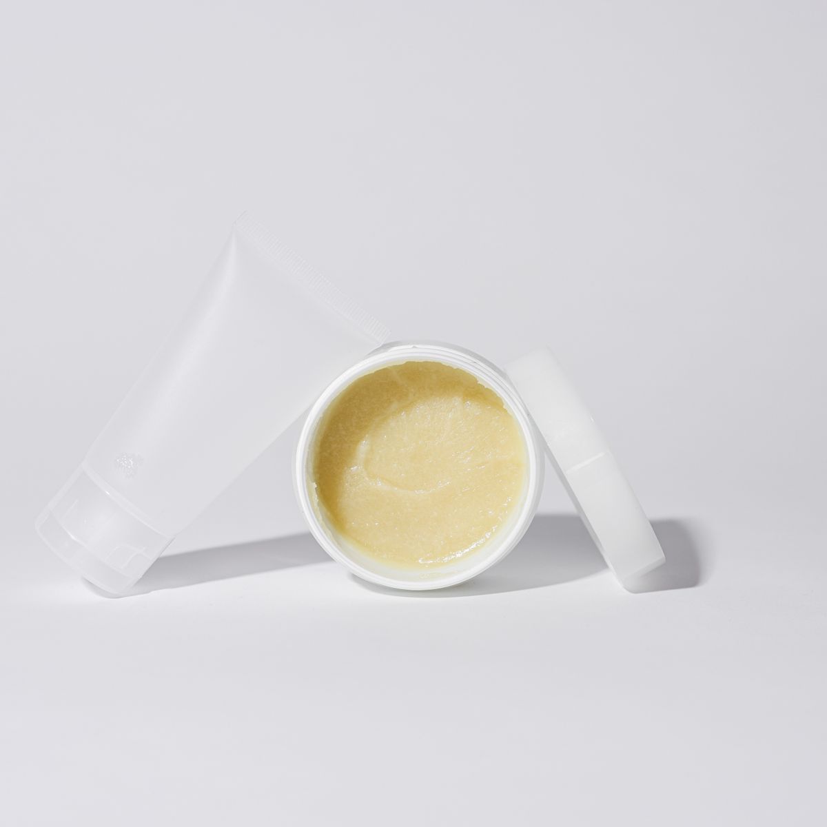 Lorovea Restorative Hand Balm tube and open jar